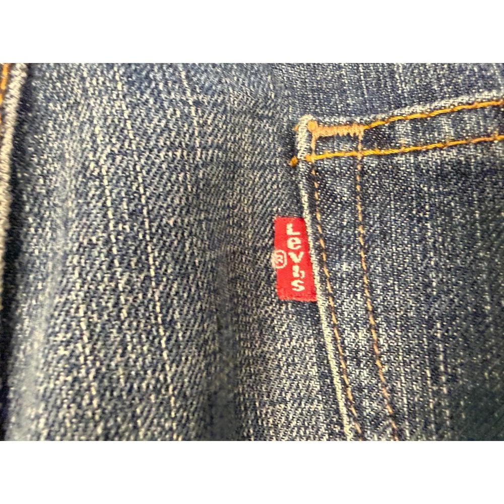 Men's Levi's 569 Loose Straight Medium Wash Blue Jeans 34x30  #1054 - Picture 12 of 15